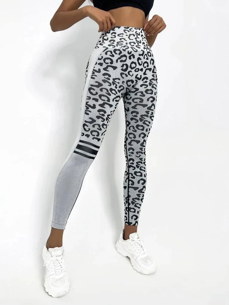 2024 Leopard Yoga Pants Fitness