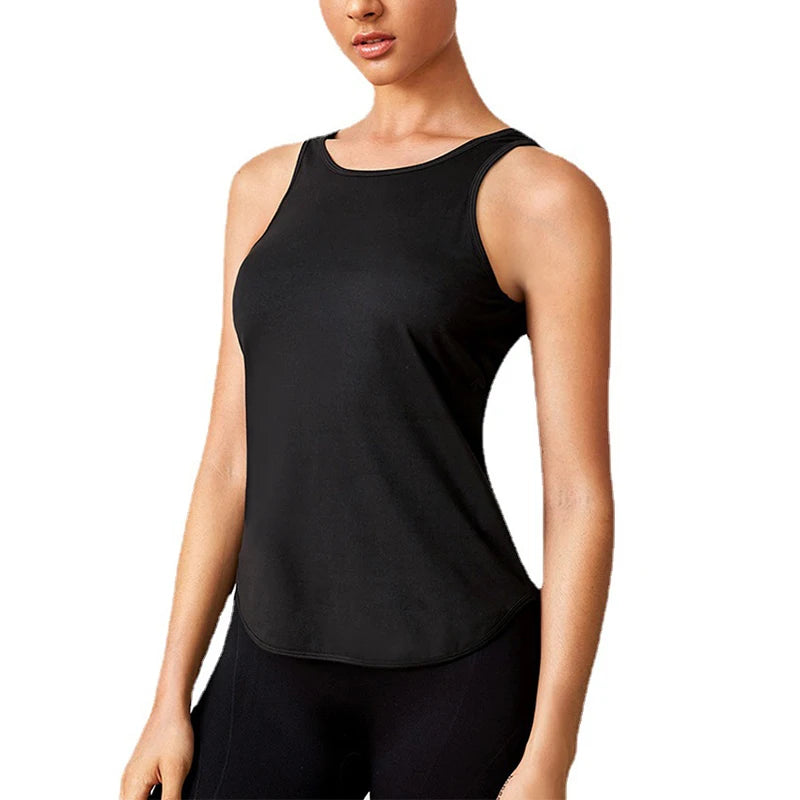 Women's Yoga Shirt Sexy Short Sleeve T-Shirt Sport Top Cover Up Quick Dry Gym Clothes Running Fitness Tank Sportswear